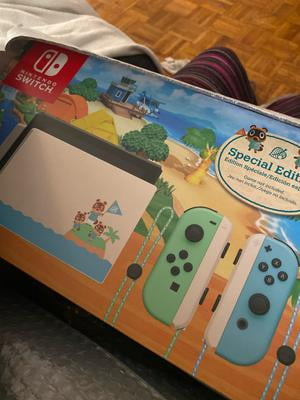 北米版 Switch Animal Crossing Console Nintendo Switch Console - Animal Crossing Edition (Game Not