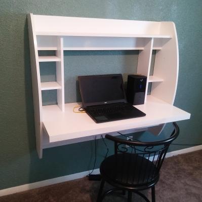 Prepac Tall Wall Hanging Desk Multiple Colors Prepac Tall Wall Hanging Desk Multiple