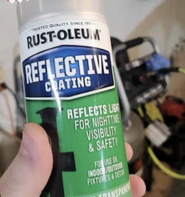 3 pack) 10 oz Rust-Oleum 214944 Clear Specialty Reflective Finish