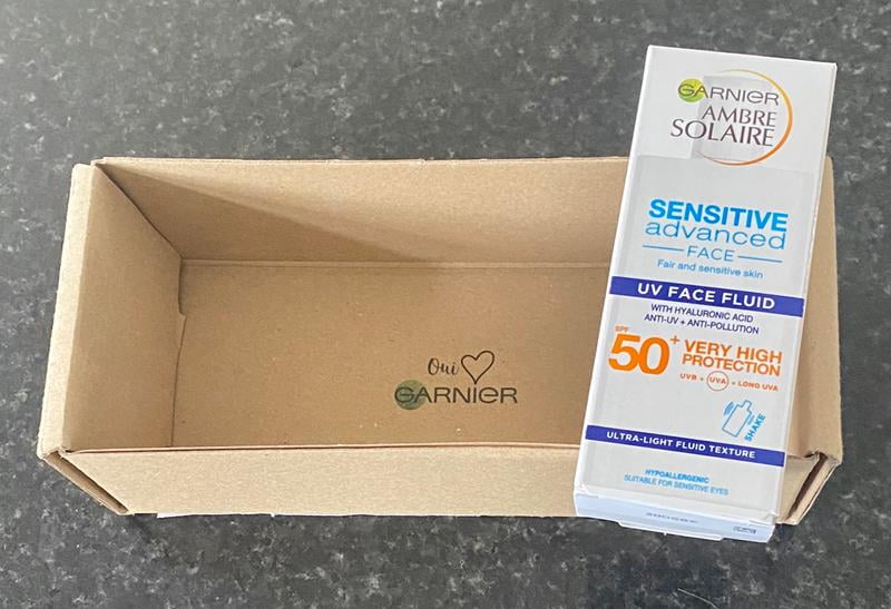 Garnier Ambre Solaire Super UV Face Cream SPF50, Hydrating With