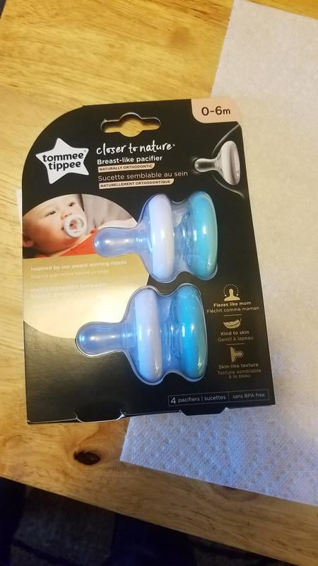 tommee tippee closer to nature breast like pacifier