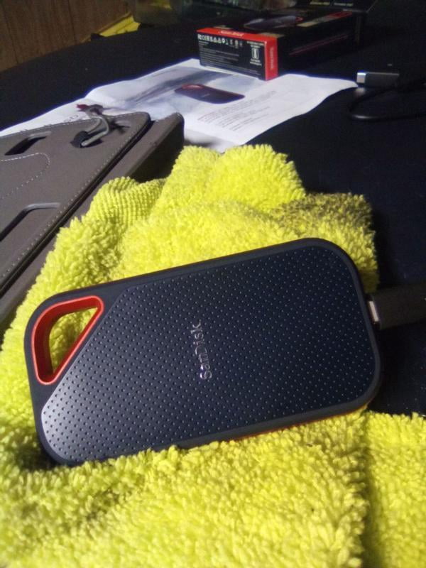 SanDisk External Solid State Drive, Extreme PRO 2TB, Black, Rugged