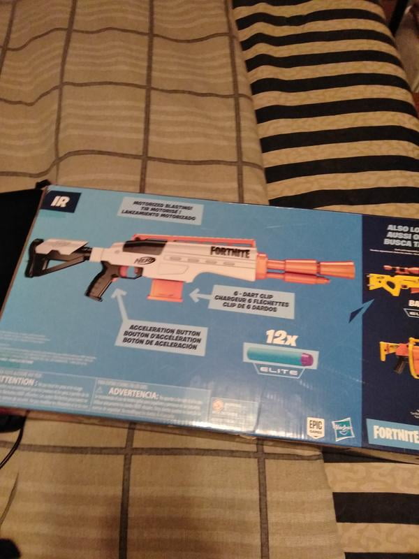 Nerf Fortnite - IR Motorizado com 12 Dardos - E9756 - Hasbro - Real  Brinquedos