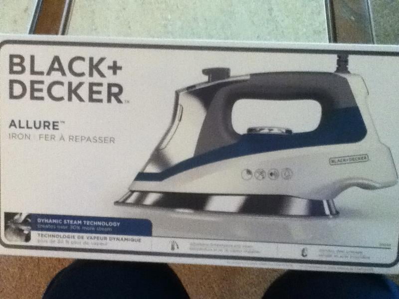 Reviews for BLACK+DECKER Allure Pro Black Steam Iron with Comfort Grip