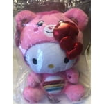 Hello Kitty Dressed As Cheer Bear Care Bears 9" Fun-Size Plush - Soft, Huggable Bestie!