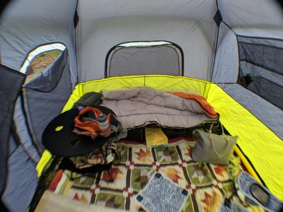 coleman folding comfortsmart camp cot with sleeping pad