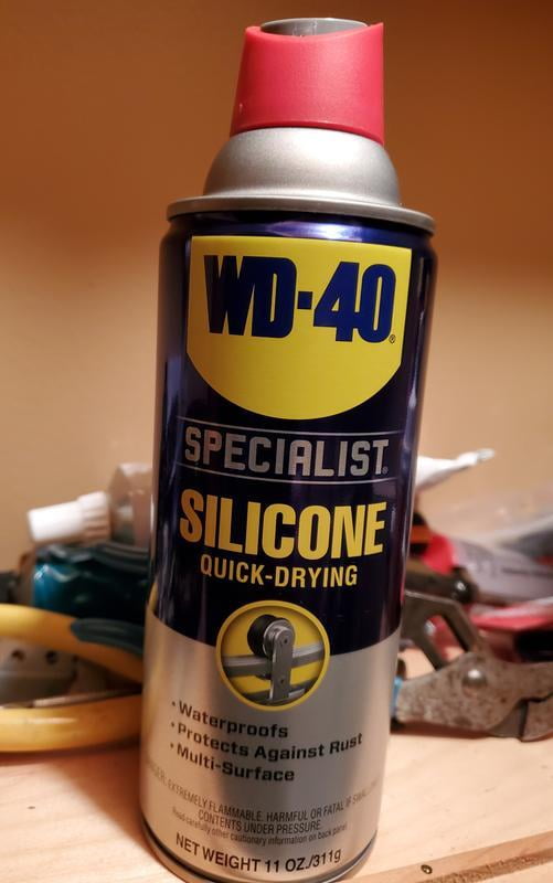 WD-40® Specialist® Water Resistant Silicone Lubricant, 11 Oz 