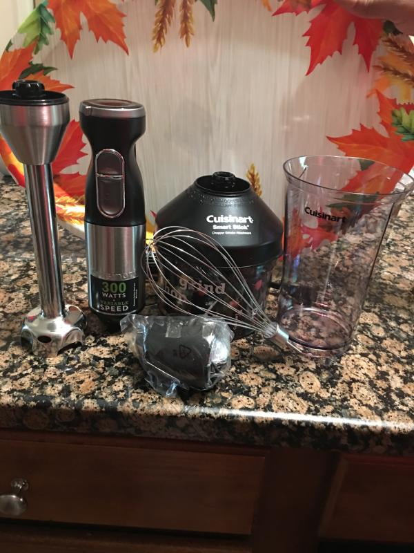 Cuisinart Smart Stick 2-Speed Red Immersion Blender with 3-Cup Mixing Bowl  and 300W Motor CSB-175RP1 - The Home Depot
