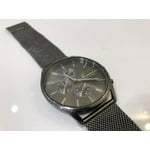 Skagen Men's Holst Chronograph Gunmetal Steel-Mesh Watch (SKW6608 ...