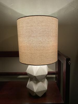 Better Homes Gardens White Wash, Better Homes And Gardens Faceted Table Lamp
