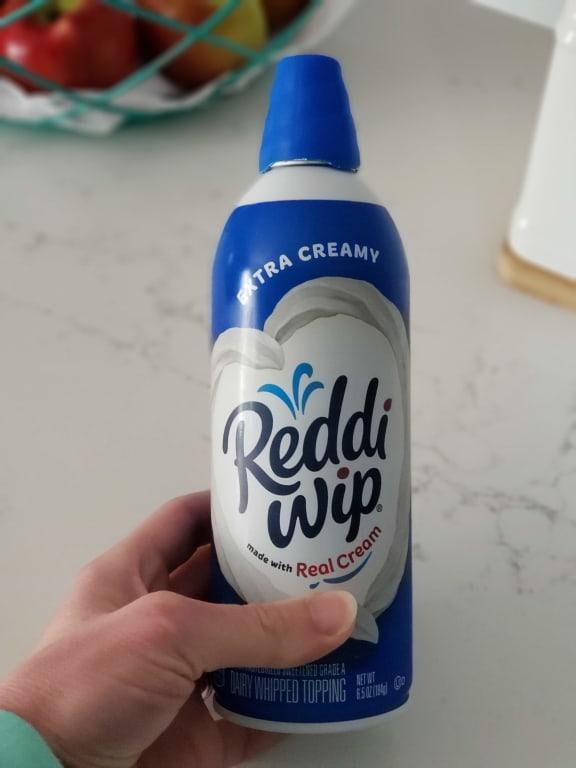 Reddi-wip Extra Creamy Whipped Topping Made with Real Cream