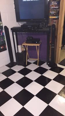 Achim Nexus White 12x12 Self Adhesive Vinyl Floor Tile 20 Tiles Achim Nexus White 12x12 Self Adhesive Vinyl Floor Tile 20 Tiles Sq Ft