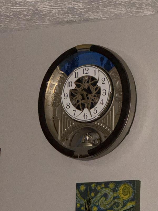 Seiko Melodies In Motion 2025 Golden Rhythm Musical Wall Clock