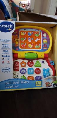 Vtech Brilliant Baby Laptop - Pink