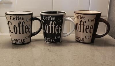 Gibson Mr. Coffee Dolce Cafe 4 Person 8 Piece Mug and Spoon Set, Assorted  Colors - Walmart.com