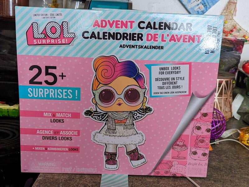 LOL Surprise 2022 Limited Edition Advent Calendar with 25 Surprises Walmart