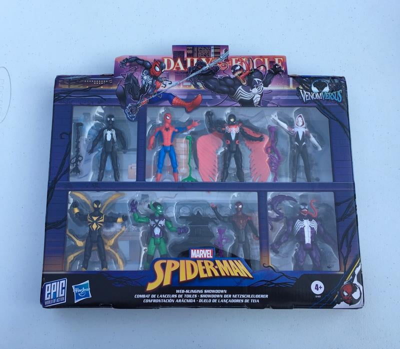 Marvel Epic Hero Series Web-Slinging Showdown Action Figure 8-Pack