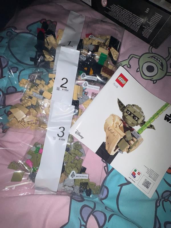 LEGO, Star Wars Attack of the Clones Yoda Bust, 75438, 399 Pieces