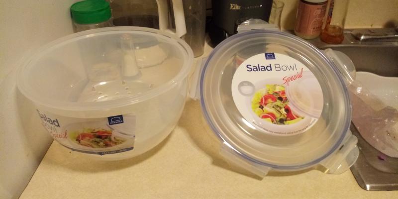 LocknLock Large Salad-to-Go Bowl