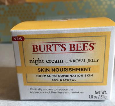 burt's bees nourishment night cream