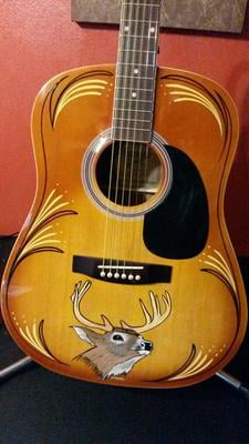 The Maestro by Gibson Full Size Acoustic Guitar Pack, Vintage