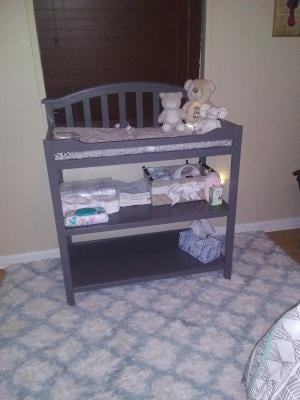 sorelle berkley changing table espresso