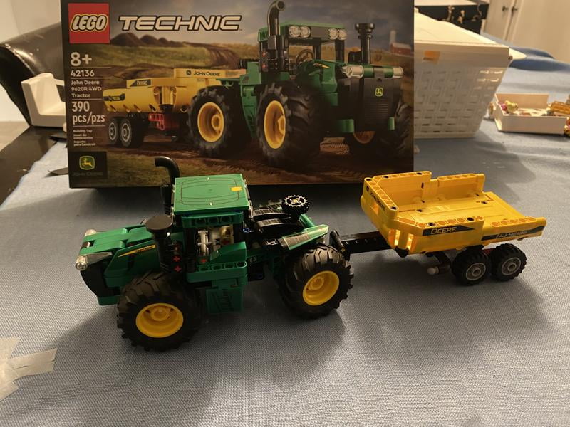 LEGO Technic John Deere 9620R 4WD Tractor Buildable Model Set (390