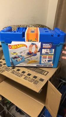 Hot Wheels Track Builder Multi Loop Box Ultimate Storage;