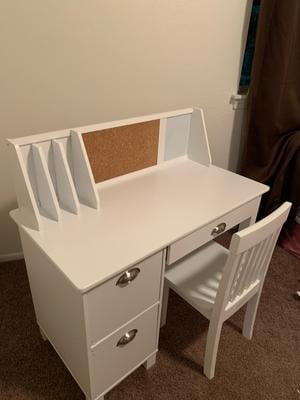 kidkraft study desk & chair set