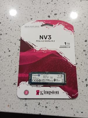 Kingston NV3 1 TB Solid State Drive - M.2 2280 Internal - PCI