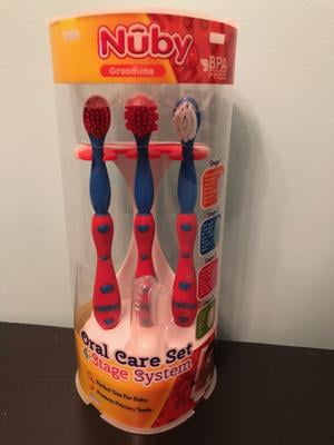 nuby oral care set
