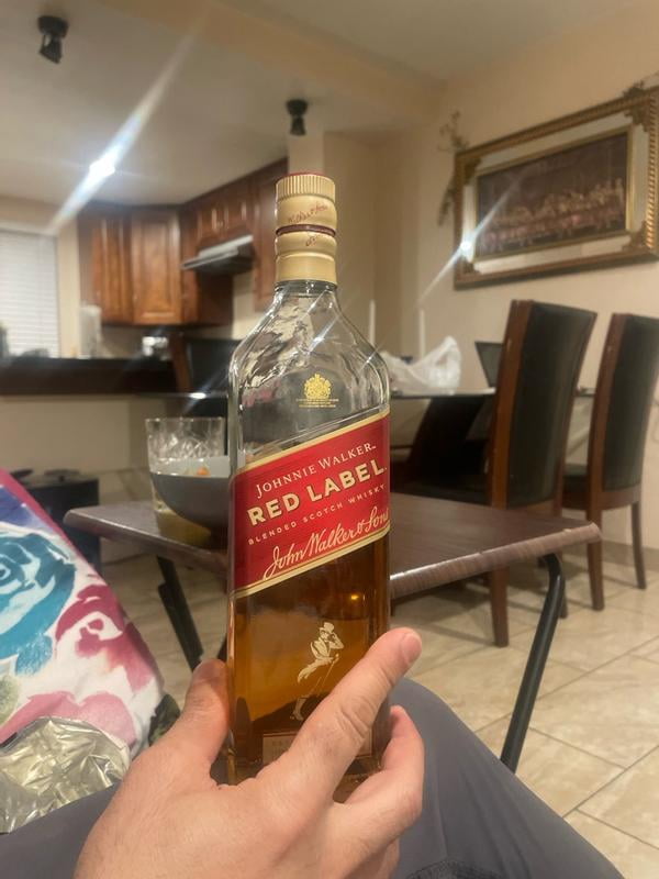 Johnnie Walker Red Label 50mL, 40% ABV - Walmart.com