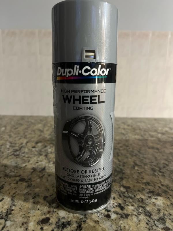Duplicolor HWP102 Automotive Wheel Coating Spray Paint, Graphite