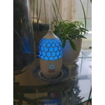 GuruNanda Honeycomb Essential Oil Diffuser - White, Aroma Pure, Small ...