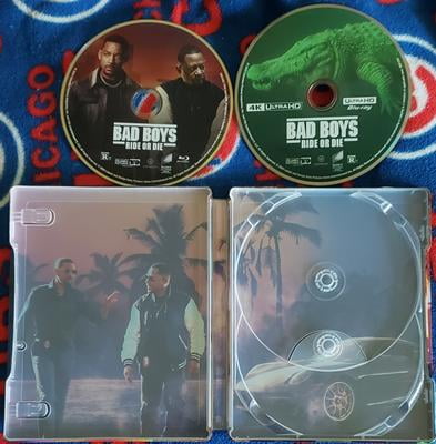 Steelbook Bad Boys: Ride or Die (4K + Blu-ray + Digital) New