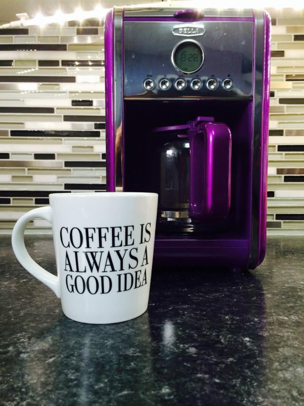 Purple Coffee Maker