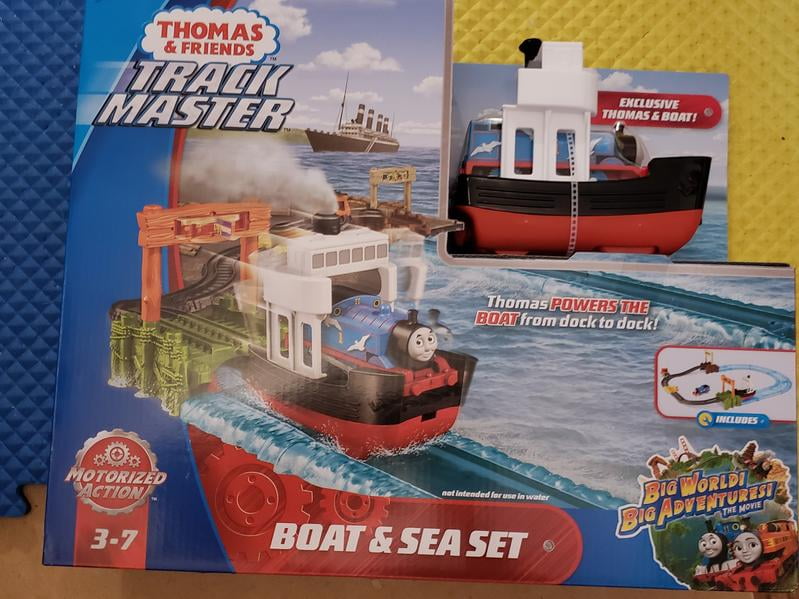 Thomas and friends boat on sale and sea set