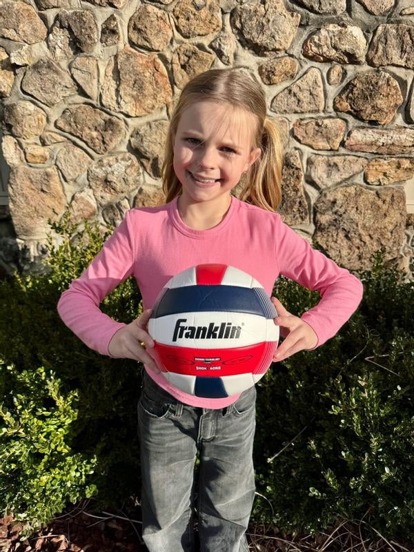 Franklin Sports Super Soft Spike Volleyball - Official Size and