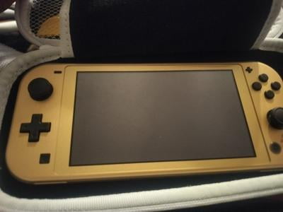 Nintendo Switch Lite Hyrule Edition, Handheld Gaming System, Gold