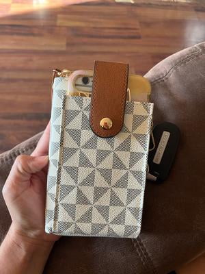 Qwalnely PU Leather Wallet Phone Purse - Bee Design, 8 Card Slots, Zipper Coin Pocket, 7.9x4.1 Inches - View #9