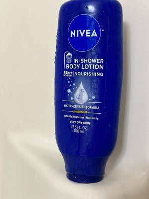 NIVEA, Nourishing In Shower Lotion, 13.5 fl oz, for Very Dry Skin