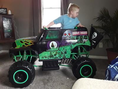 grave digger 24v power wheels manual