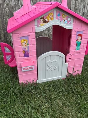 Disney Princess Plastic Indoor,Outdoor Playhouse with Easy