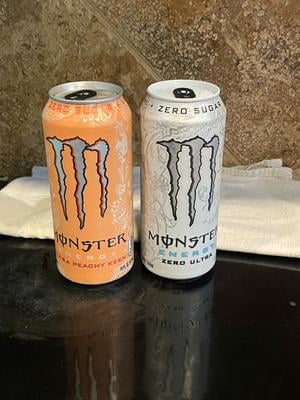 Monster Energy, Zero Ultra, 16 Fl Oz, Sugar Free Energy Drink
