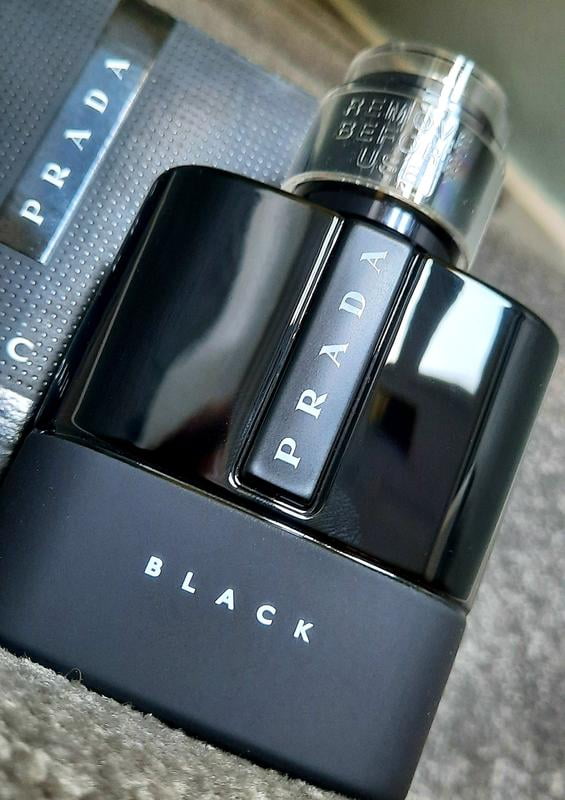 Prada Black Luna Rossa Amber Intense Eau De Parfum Spray for Men