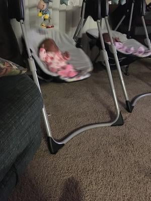 graco baby swing green light blinking