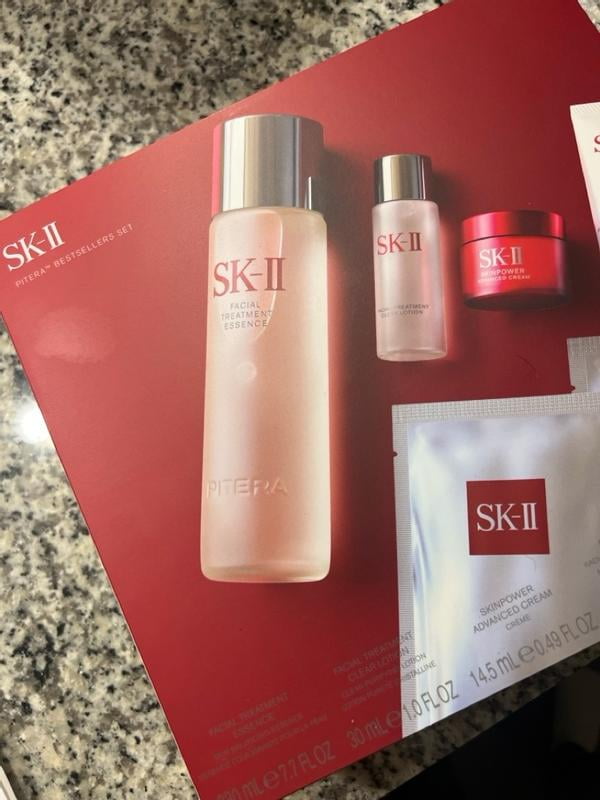 SK-II Pitera Skincare Set: Essence, Clear Lotion, Skinpower