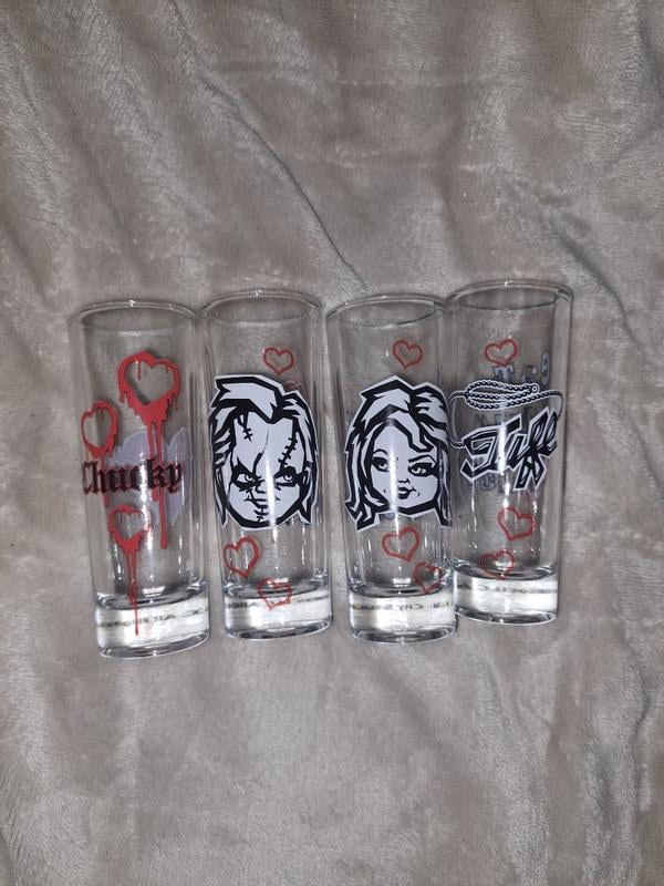 Zak Designs Chucky 4Pk Mini Glass - Walmart.com
