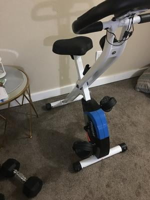 Customer reviews for ProGear 225 Folding Foldable Magnetic Upright Exercise Bike with Heart Pulse Walmart