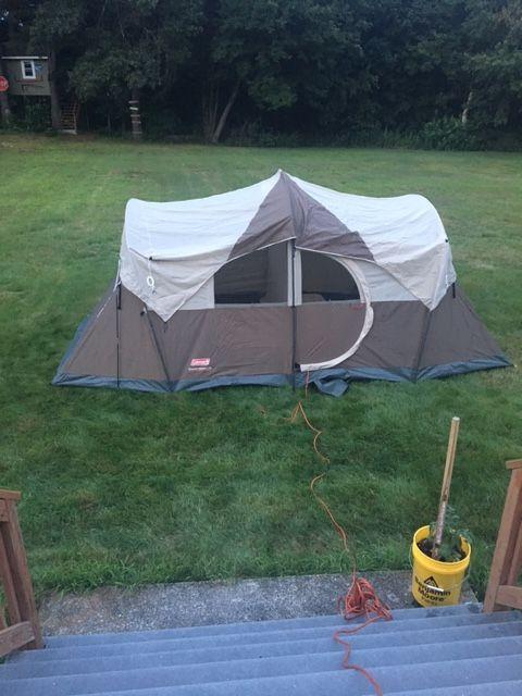 Coleman Weathermaster 10 Person Dome Tent Walmart Com